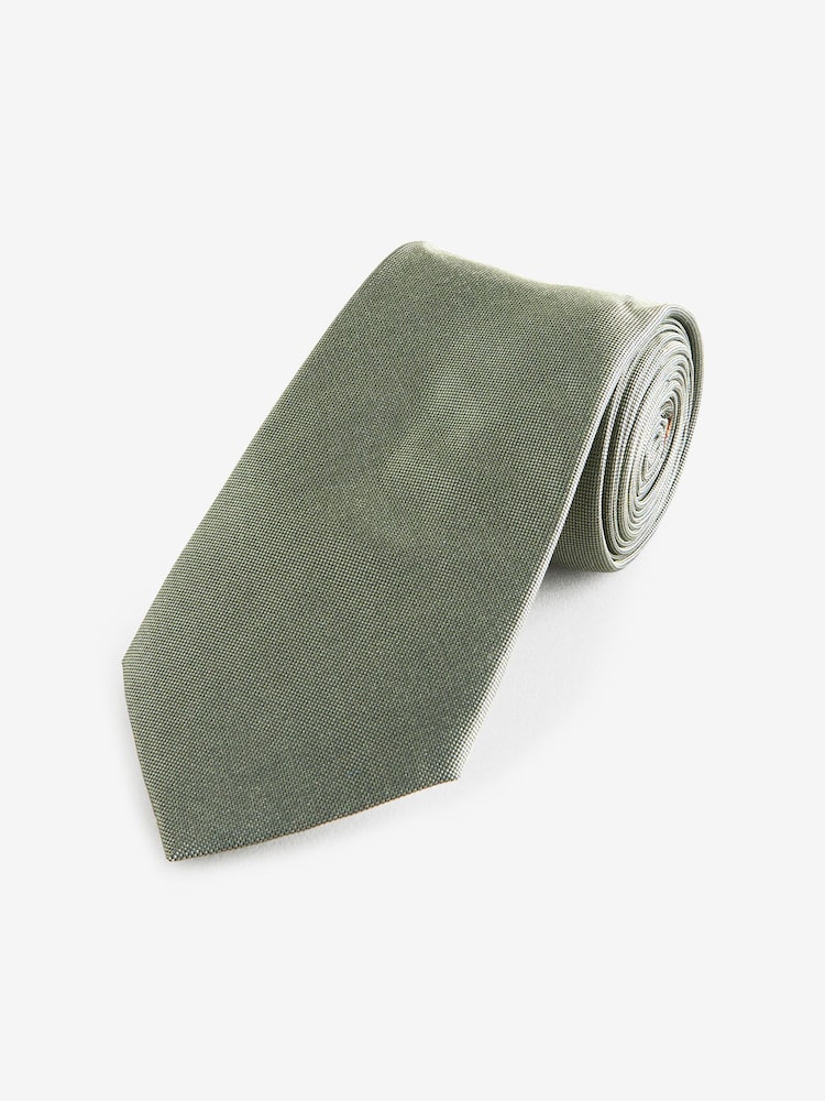 Lichen Green Silk Tie - Image 1 of 3