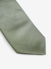 Lichen Green Silk Tie - Image 2 of 3