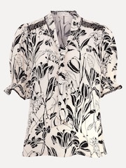 Phase Eight Black Aisra Lace Blouse - Image 6 of 6