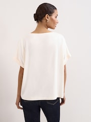 Phase Eight Cream Petite Marion  Top - Image 2 of 6