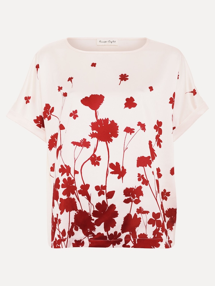 Phase Eight Cream Petite Marion  Top - Image 6 of 6
