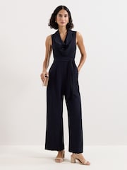 Phase Eight Blue Emry  Jumpsuit - Image 1 of 7