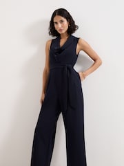 Phase Eight Blue Emry  Jumpsuit - Image 3 of 7