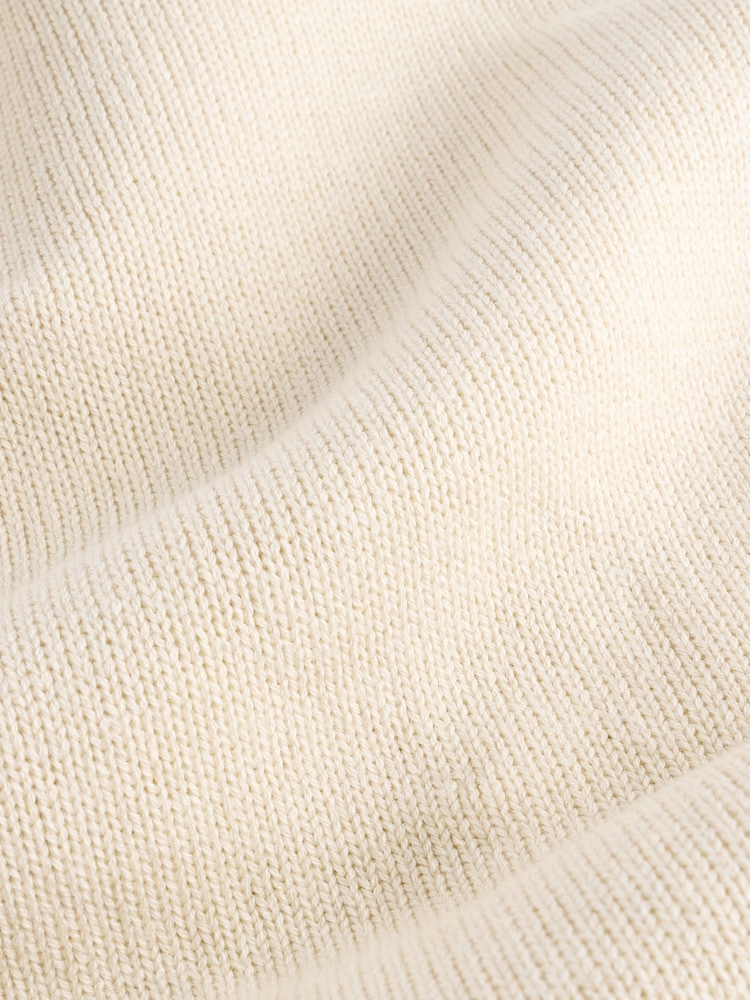 By Malene Birger Cream Tinley Wool Blend Cardigan - Image 6 of 6