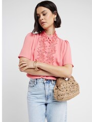 River Island Bluse mit Applikationen vorne - Bild 3 von 5