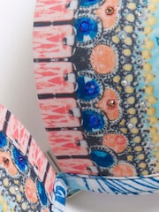 River Island Blue Embellished Balconette Bikini Top - Image 5 of 5