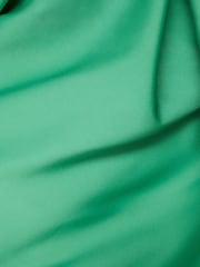 River Island Green One Shoulder Asymmetric Playsuit - Image 6 of 6