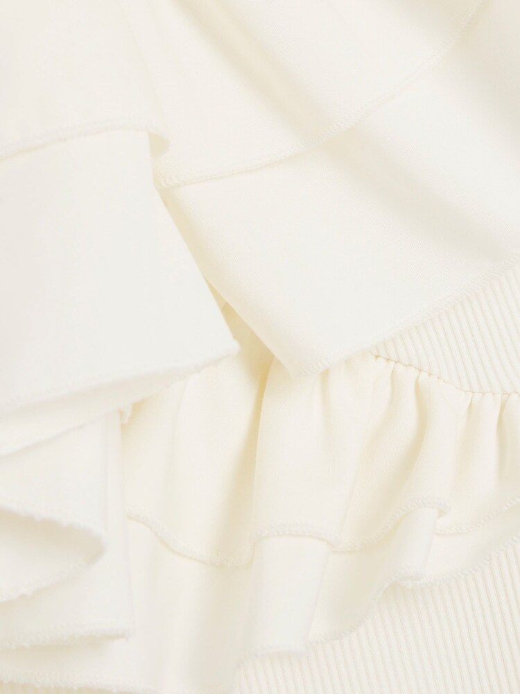 River Island Cream Frill Wrap Bodies - Image 4 of 4 River Island Cream Frill Wrap Bodies - Image 4 of 4