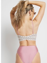 River Island Tief ausgeschnittenes, elastisches Bikini-Top - Bild 2 von 4