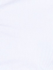 MOSS White Slim Self Stripe 100% Cotton Shirt - Image 4 of 4