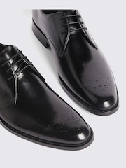 MOSS Black Romsey Brogues - Image 4 of 5