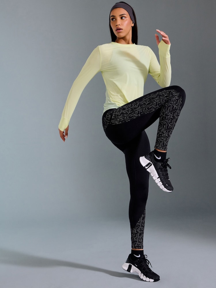 Diseño reflectante en negro - Running Leggings with Pocket - Imagen 1 de 6 Diseño reflectante en negro - Running Leggings with Pocket - Imagen 1 de 6