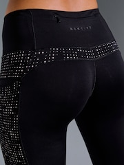 Reflective Black Running Leggings with Pocket - Image 6 of 6