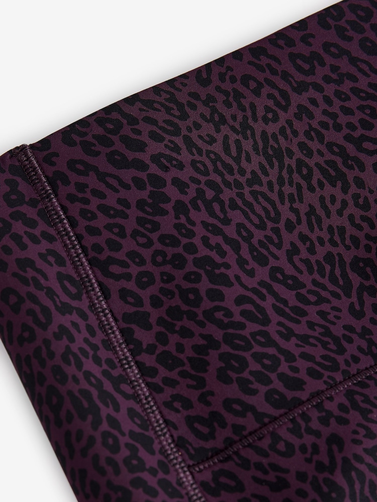 Motif animal violet - Ultimate Sports Leggings - Image 7 of 8