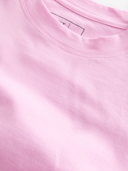 Pink Oversized 100% Cotton T-Shirt - Image 7 of 8