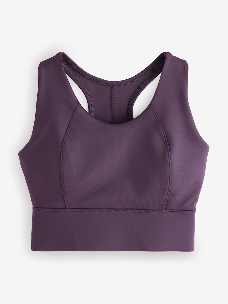 Purple Active Ultimate Cross Back Bra - Image 1 of 3