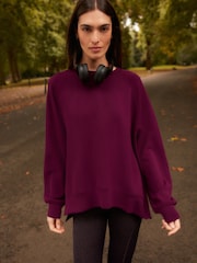 Burgundy Supersoft Long Sweatshirt - Image 1 of 8