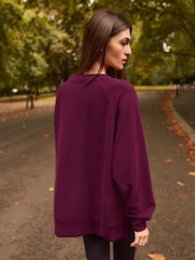 Burgundy Supersoft Long Sweatshirt - Image 2 of 8