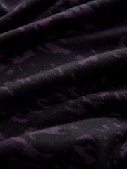 Aubergine Purple Active Cowl Neck Sweat Top - Image 7 of 8