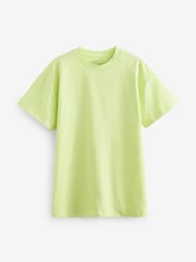Lime Green Oversized 100% Cotton T-Shirt - Image 7 of 9
