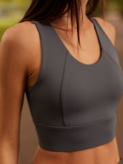 Cinza escuro - Sutiã Active Ultimate Cross Back - Imagem 5 de 9