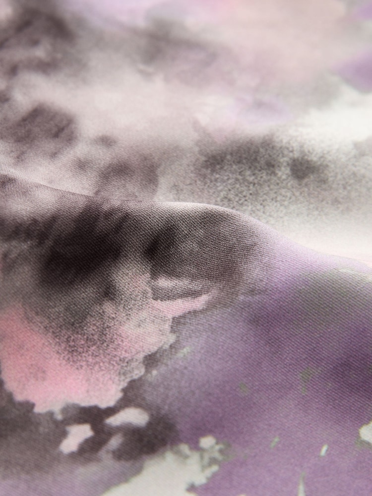 Pink Blur Print Active Yoga Leggings - Image 8 of 8