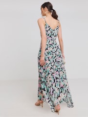 Simply Be Floral Print Pleated Maxi Dress - Bild 2 von 4