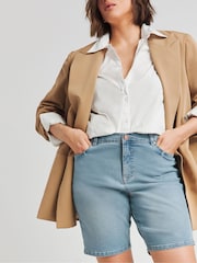 Simply Be – knielange Denim-Short, 24/7-Länge - Bild 3 von 4