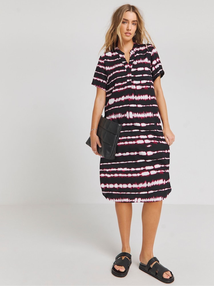 Simply Be Black Boxy Shirt Dress With Pockets - Image 4 of 4