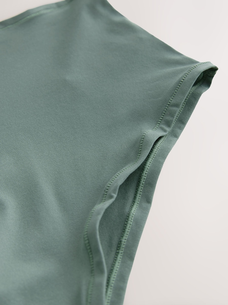 Vert kaki - soi-même. Culottes - Image 6 of 7
