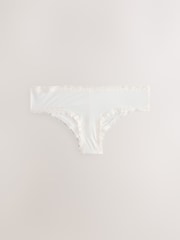 Pink/White/Green Print Hipster Knickers 3 Pack - Image 6 of 6