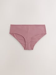 Grey/Navy Hipster Cotton Rib Knickers 3 Pack - Image 6 of 10