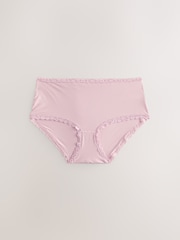 Pink / White / Green Print Midi Knickers 3 Pack - Image 8 of 10