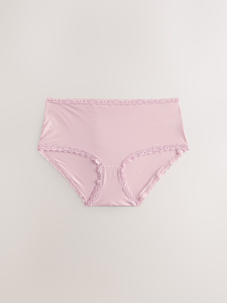 Roze/wit/groen print - Set van 3 slipjes - Image 8 of 10