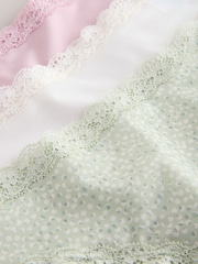 Roze/wit/groen print - Set van 3 slipjes - Image 10 of 10