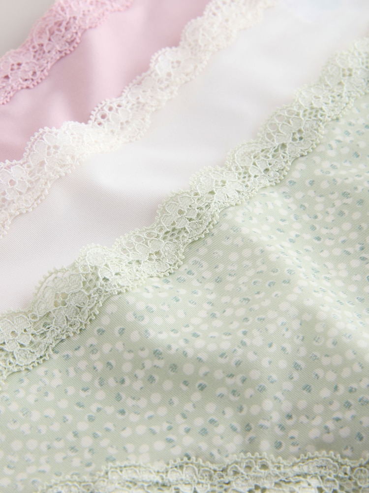Roze/wit/groen print - Set van 3 slipjes - Image 10 of 10