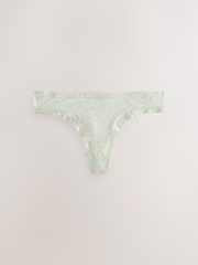 Roze/wit/groen print - Set van 3 slipjes - Image 8 of 10
