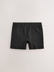 Black Short Seamless Rib Knickers 3 Pack - Image 6 of 9