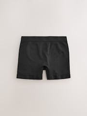 Black Short Seamless Rib Knickers 3 Pack - Image 7 of 9