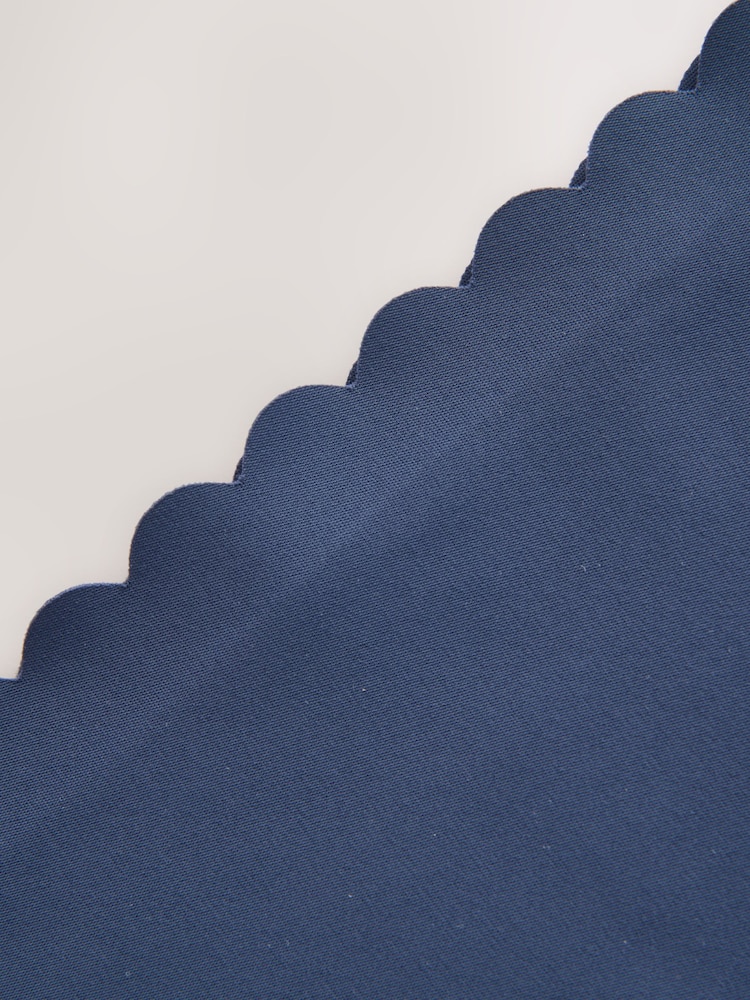 Navy Midi No VPL Scallop Edge Knickers - Image 2 of 3