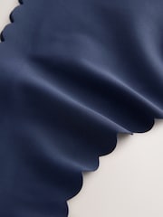 Navy Thong No VPL Scallop Edge Knickers - Image 6 of 7