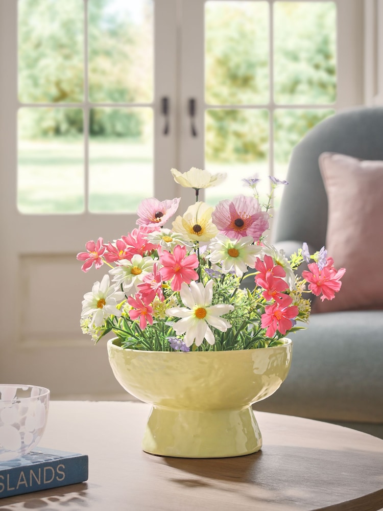 Multi Artificial Bright Floral Arrangement - Image 1 of 3