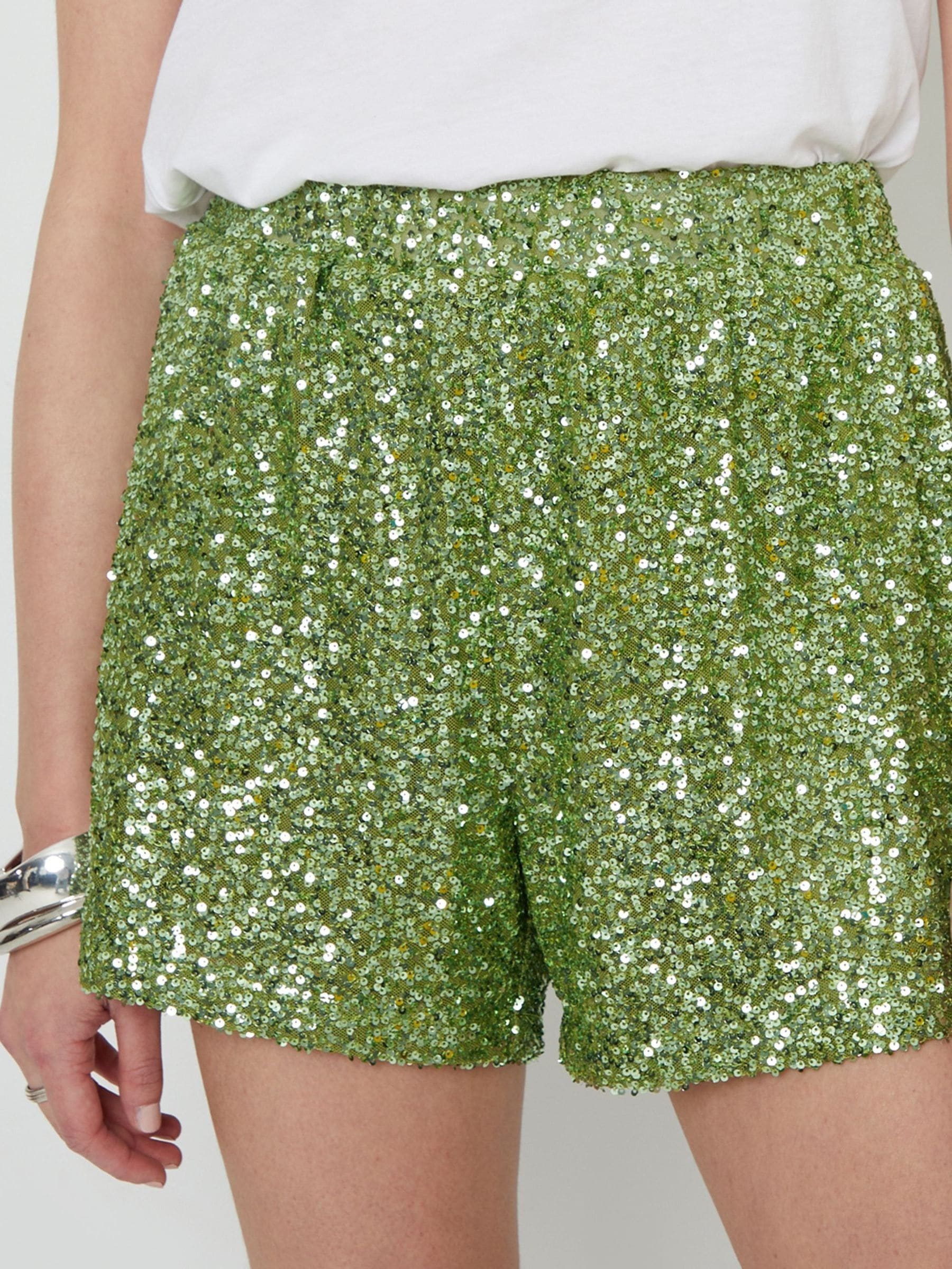 Topshop sequin shorts outlet