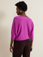 Phase Eight Purple Cristine Knit Jumper - Image 2 of 7