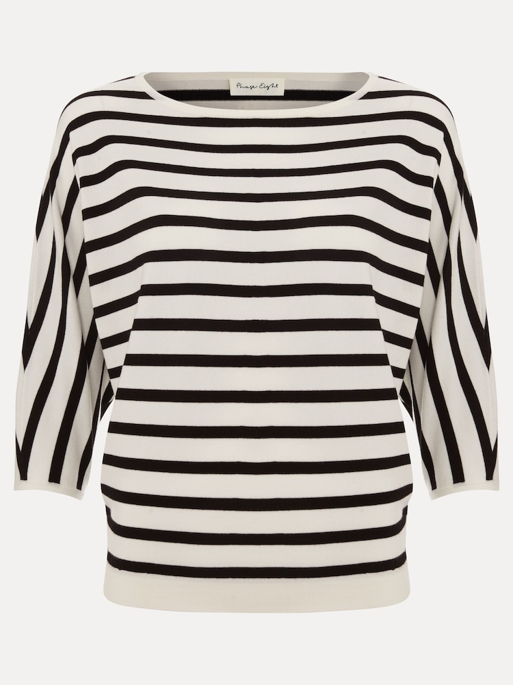 Phase Eight Dark Black Cristine Knit Jumper - Image 6 of 6
