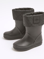 River Island Black Boys Drench Wellies - Image 3 of 5