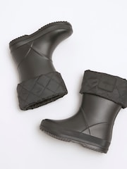 River Island Black Boys Drench Wellies - Image 4 of 5