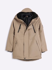 River Island Natural Boys Parka Coat - Image 1 of 4