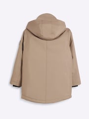 River Island Natural Boys Parka Coat - Image 2 of 4