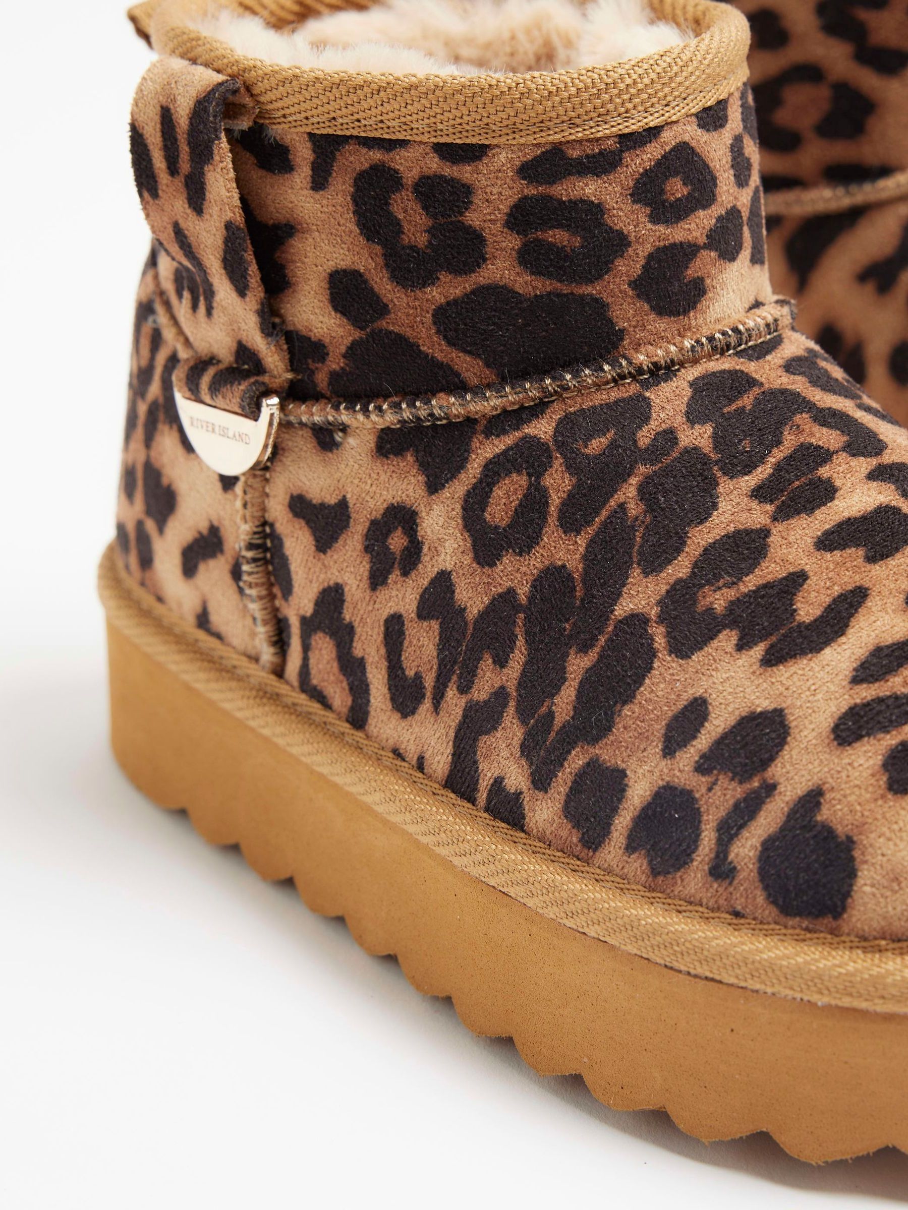 River island leopard print boots 2025
